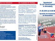 Spendenlauf zugunsten der Flüchtlingshilfe