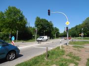 Entschärfung der Unfallstelle Hoisbütteler Mühle