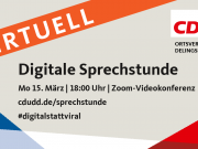 CDU Delingsdorf lädt zur virtuellen Bürgersprechstunde