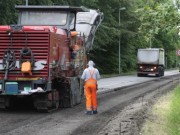 Halbseitige Sperrung der Dorfstraße in Ammersbek
