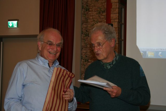 Dr. Dr. Axel Lohr und Helmuth Peets (Foto Volker Holm)