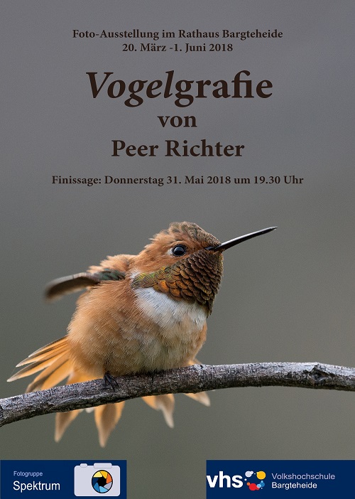 Jahresschau der VHS-Fotogruppe „Spektrum“ zum Thema „Regen“ im Café Kock