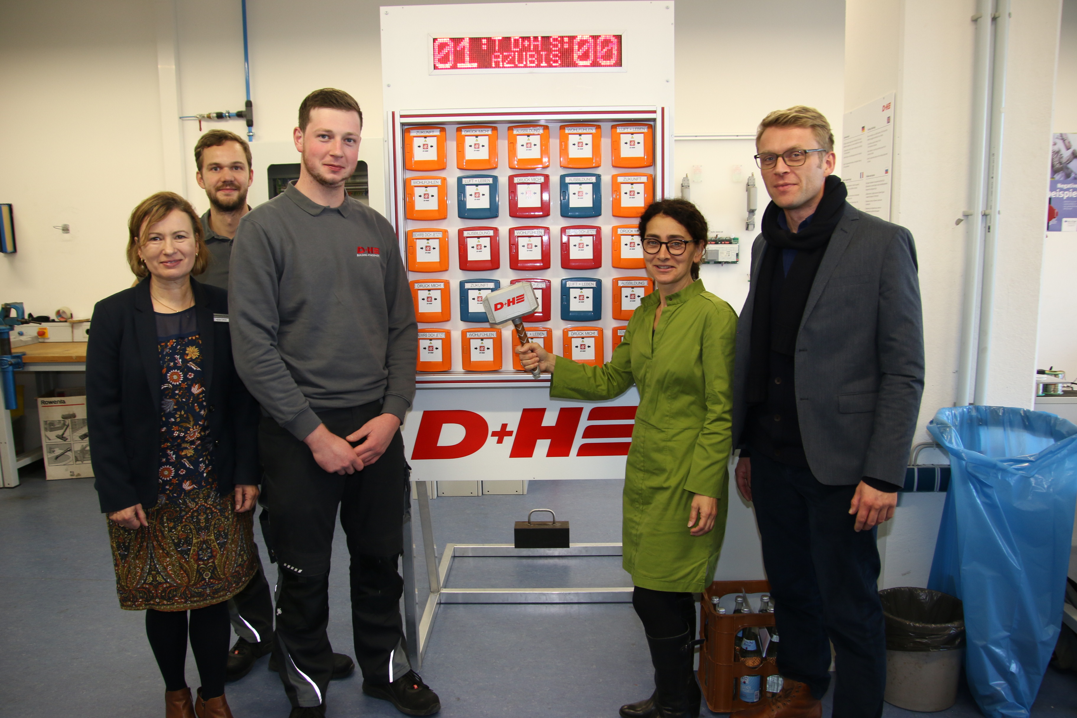 Jobmesse in der Anne-Frank-Schule