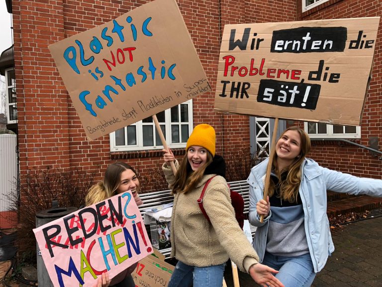 „Wir streiken bis ihr handelt“ – Klimastreik in Bargteheide
