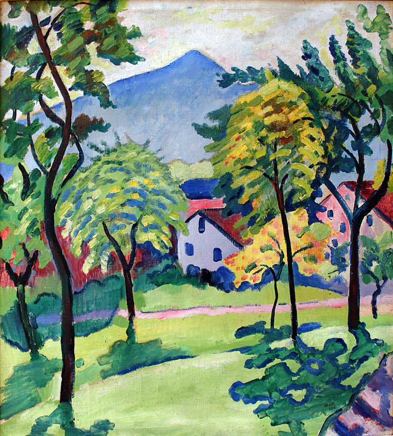August Macke, der Maler des Glücks