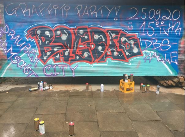 Graffitiwand