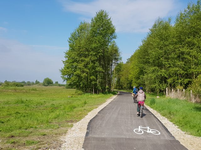 Gute Infrastruktur lädt Radtouristen ein - Quelle C. Leidner
